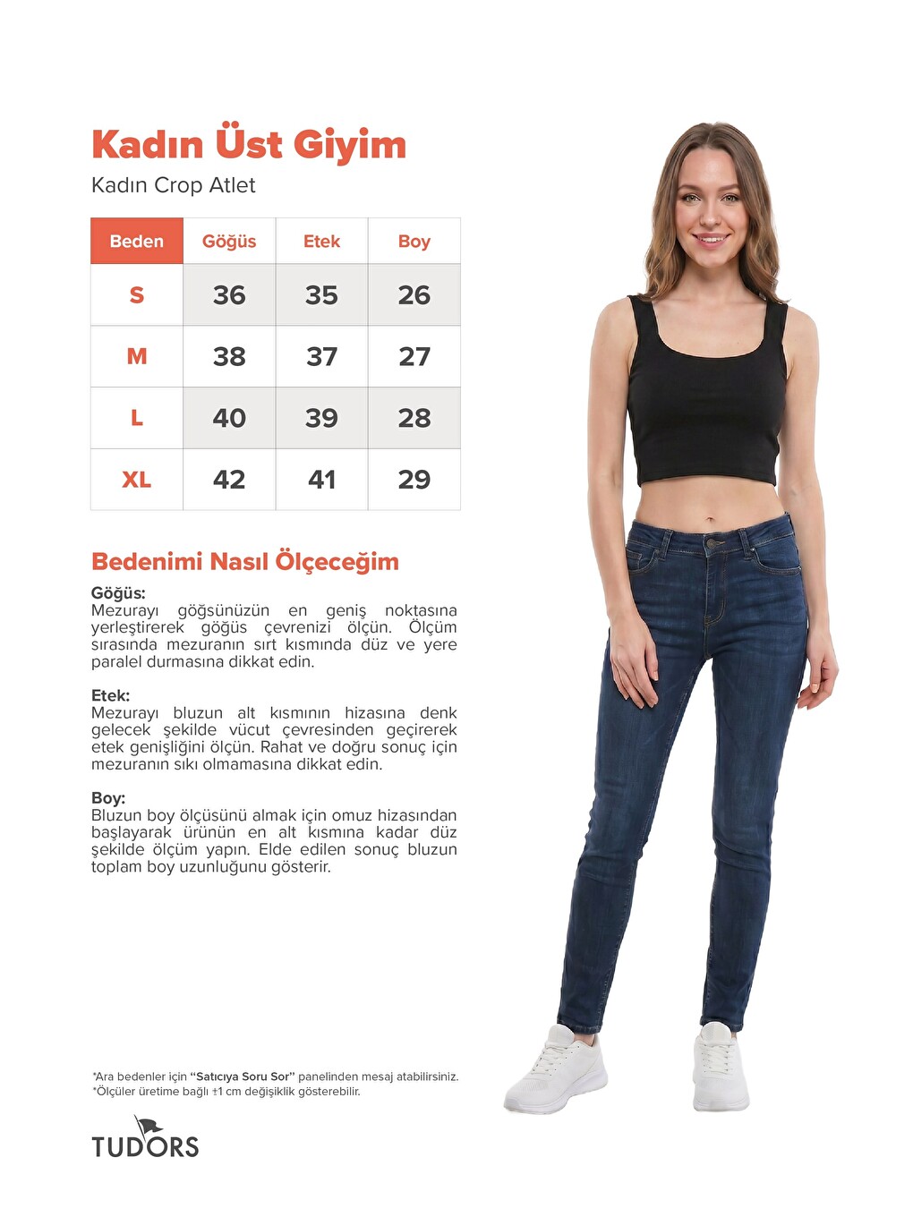 Kadın Slim Fit Dar Kesim Elastanlı Siyah Crop Atlet-2