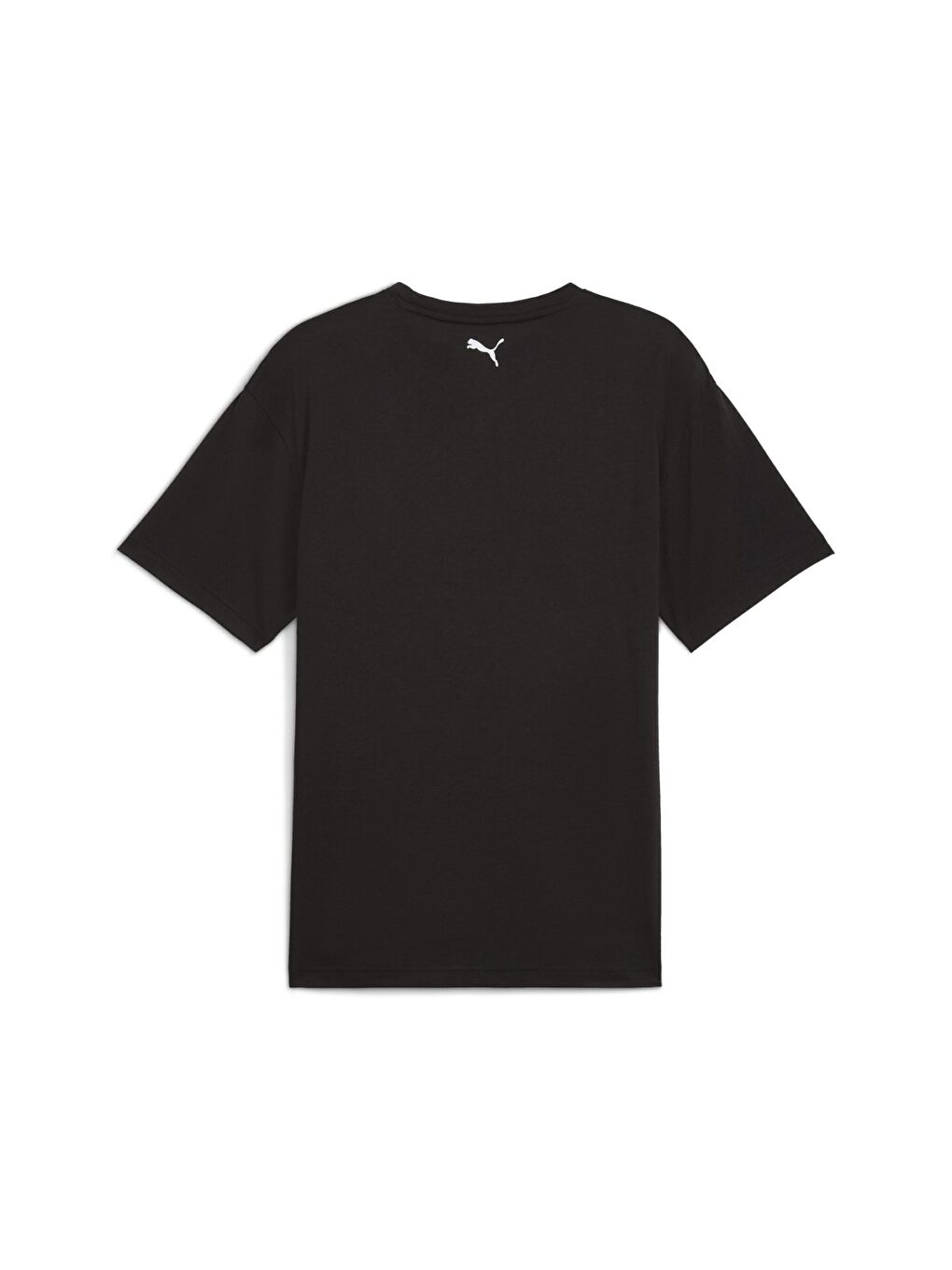 M Graphics Train Relaxed Erkek Siyah Yuvarlak Yaka Spor Tişört-4