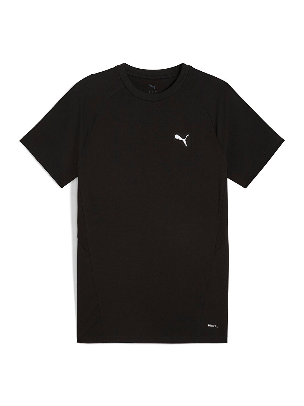 Evostripe Erkek Siyah Yuvarlak Yaka Spor Tişört-3