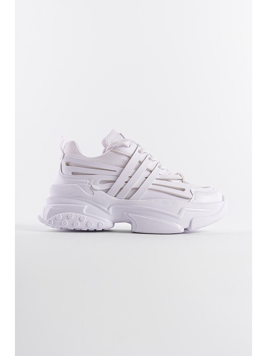 Beyaz Kadın Sneaker Spor Ayakkabı