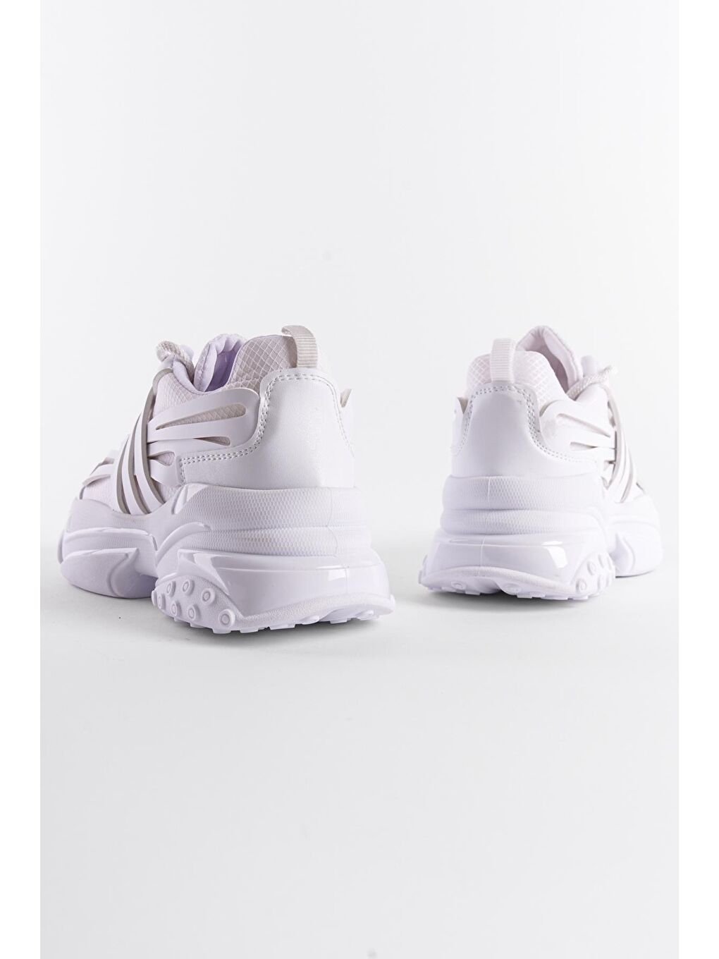 Beyaz Kadın Sneaker Spor Ayakkabı-2