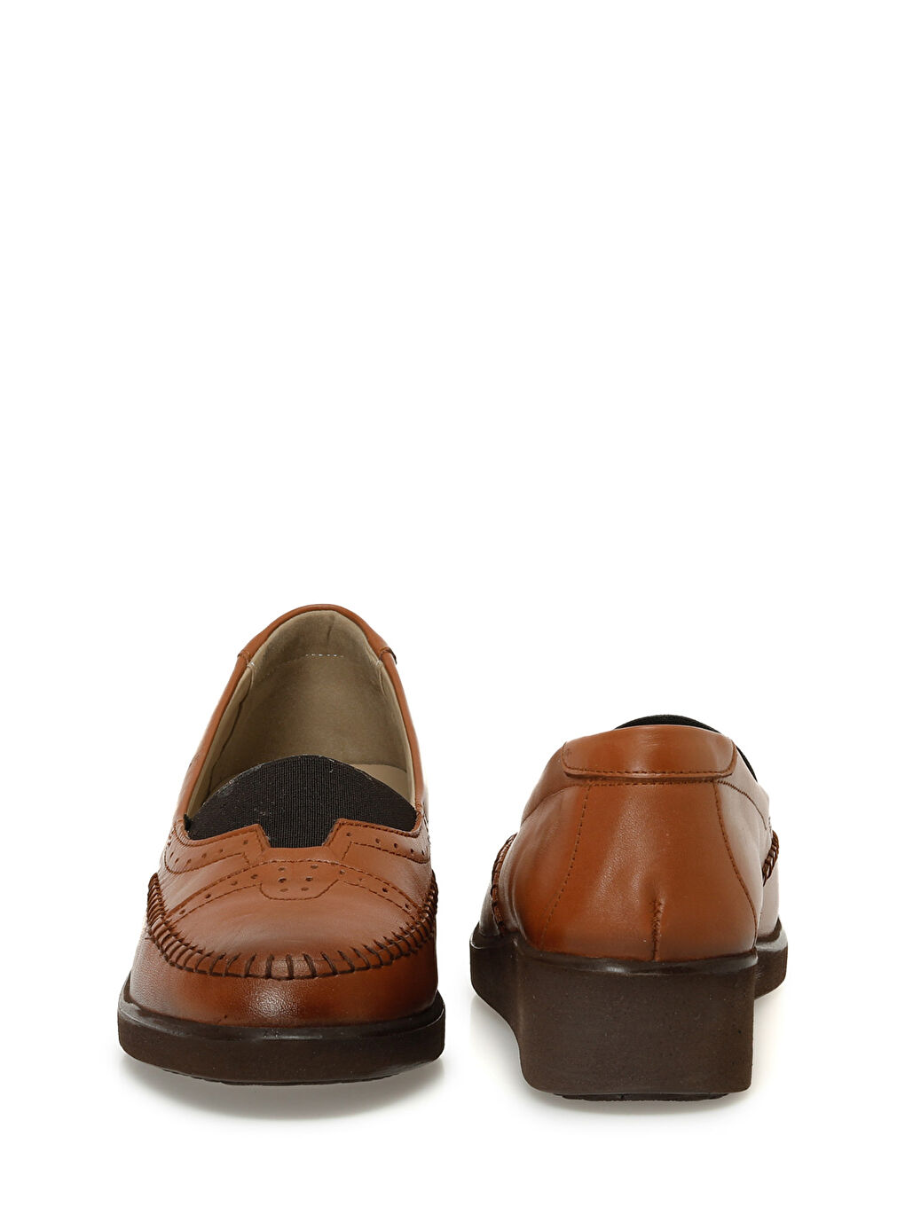 Kahverengi 105482.Z5FX Taba Kadın Dolgu Ayakkabı-4