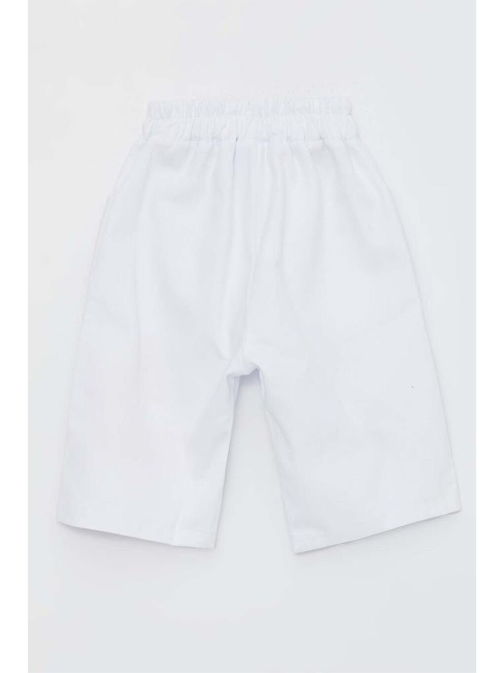 Erkek Çocuk Yazı Baskılı Yakada Düğme Detaylı Yeşil Şortlu Takım-6