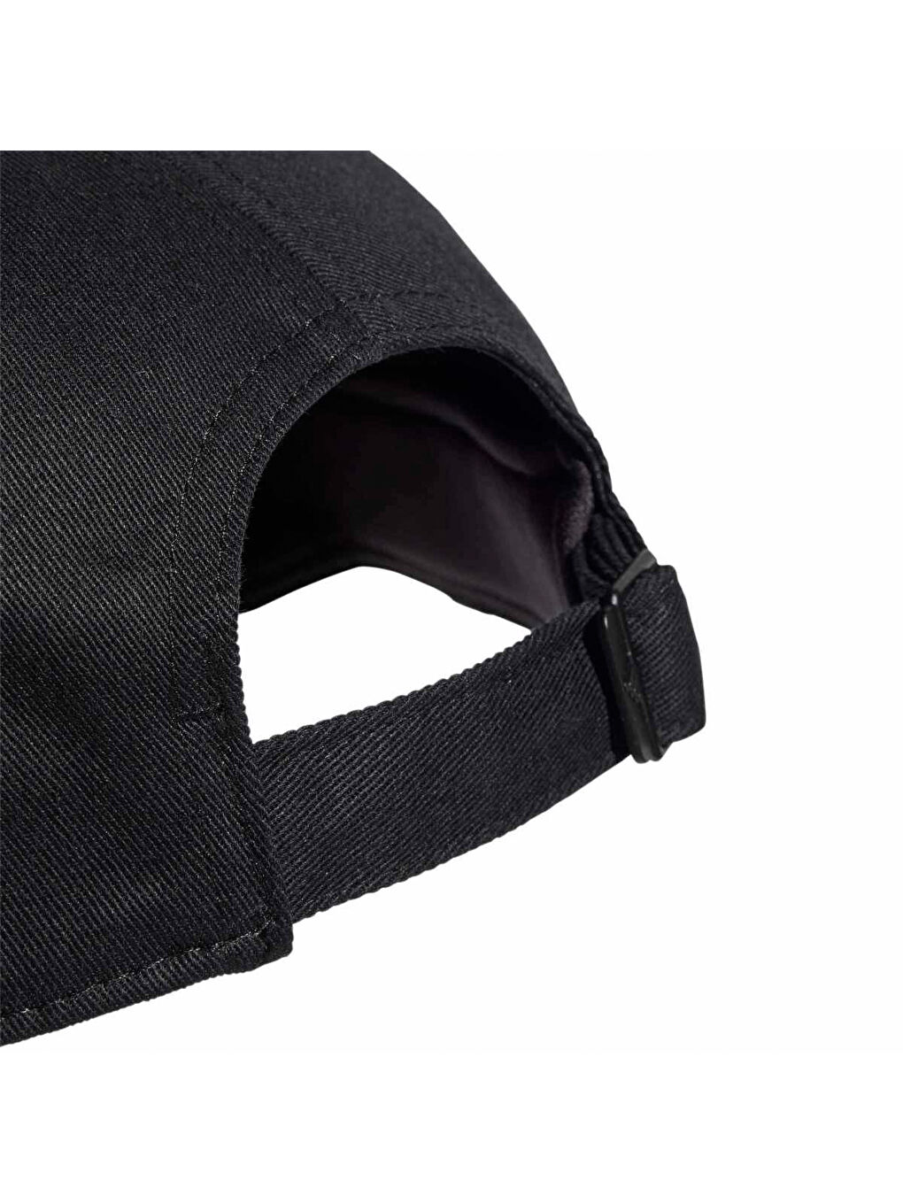 3 Stripes New Logo Baseball Siyah Şapka-2