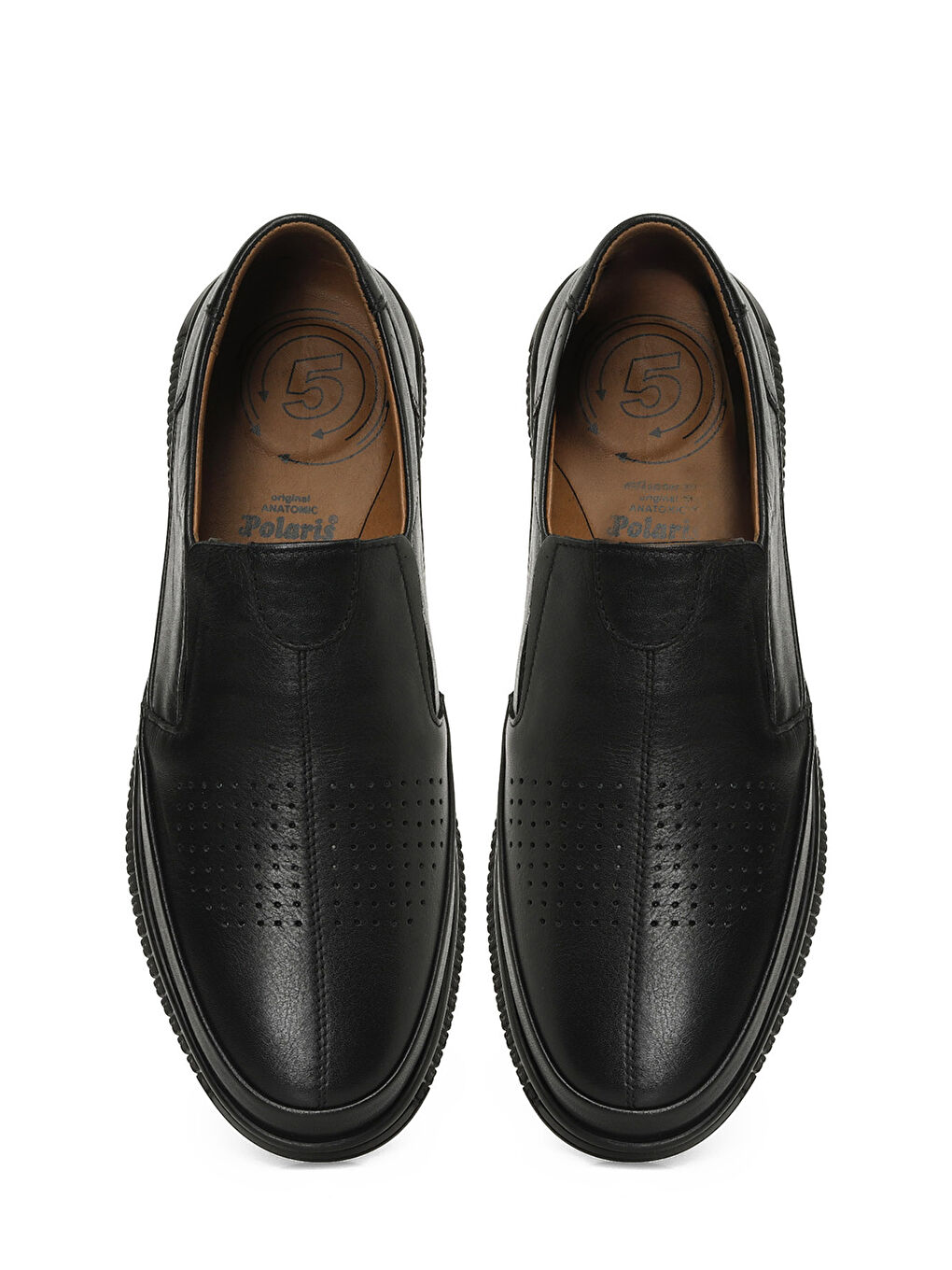 108003.M 5FX Siyah Erkek Rahat Ayakkabı-3