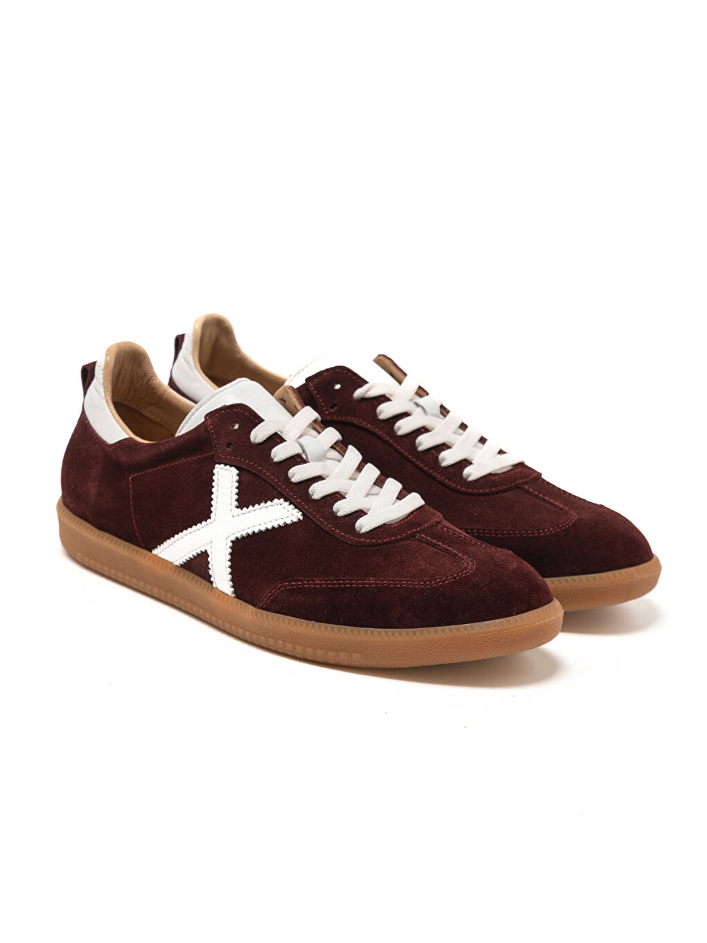 Erkek Sneaker ( Günlük) RC-25Y-088-M-VADE Bordo Süet-Beyaz Cilt-2