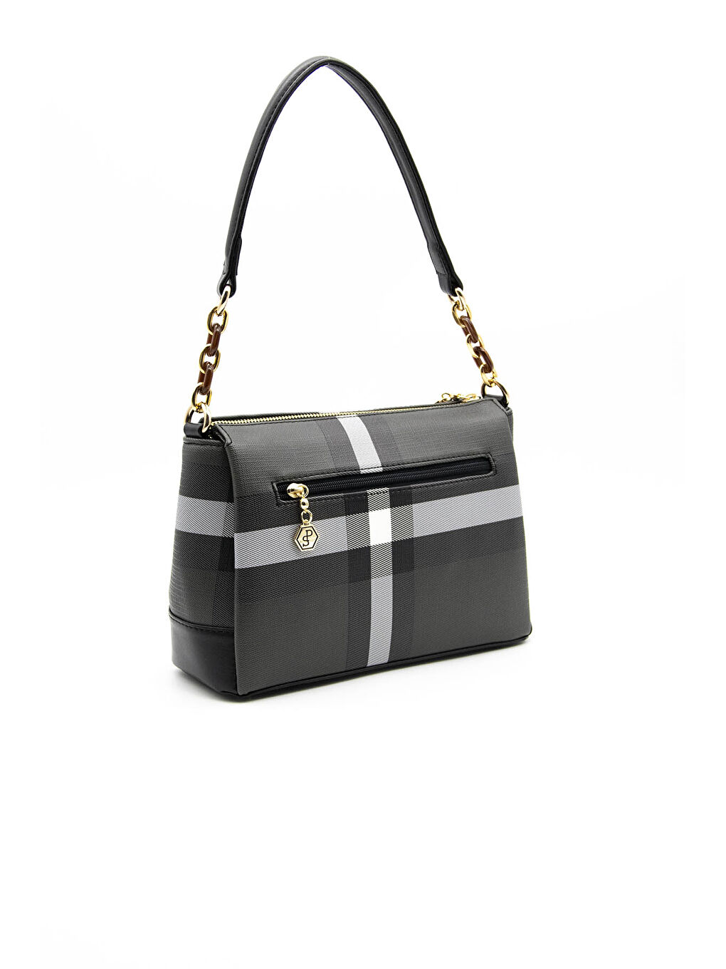 Siyah Kadın Çapraz Çanta 910-39070 ÇAPRAZ BAYAN ÇANTASI MK129 SİYAH-MAT SİYAH-3