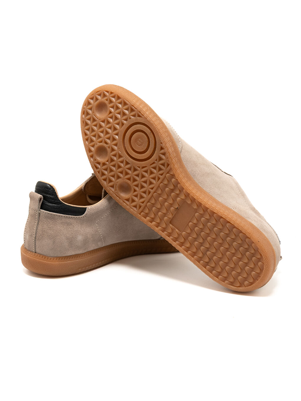 Erkek Sneaker ( Günlük) RC-25Y-088-M-VADE Bej Süet-Siyah Cilt-4