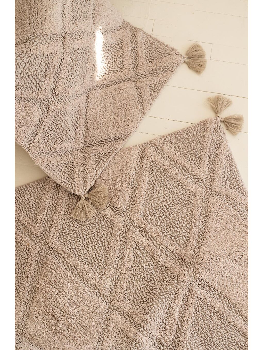 Gri MAXI PUSKULLU BANYO PASPASI 40x60 + 60x90 GRI-2