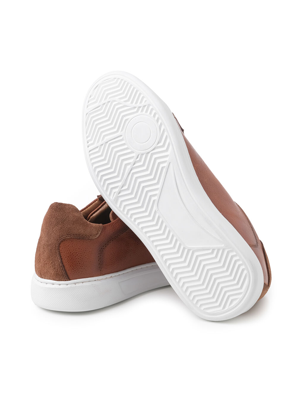 Kahverengi Erkek Sneaker ( Günlük) KA-C11744 Casual Taba Maçka-Taba Süet-4