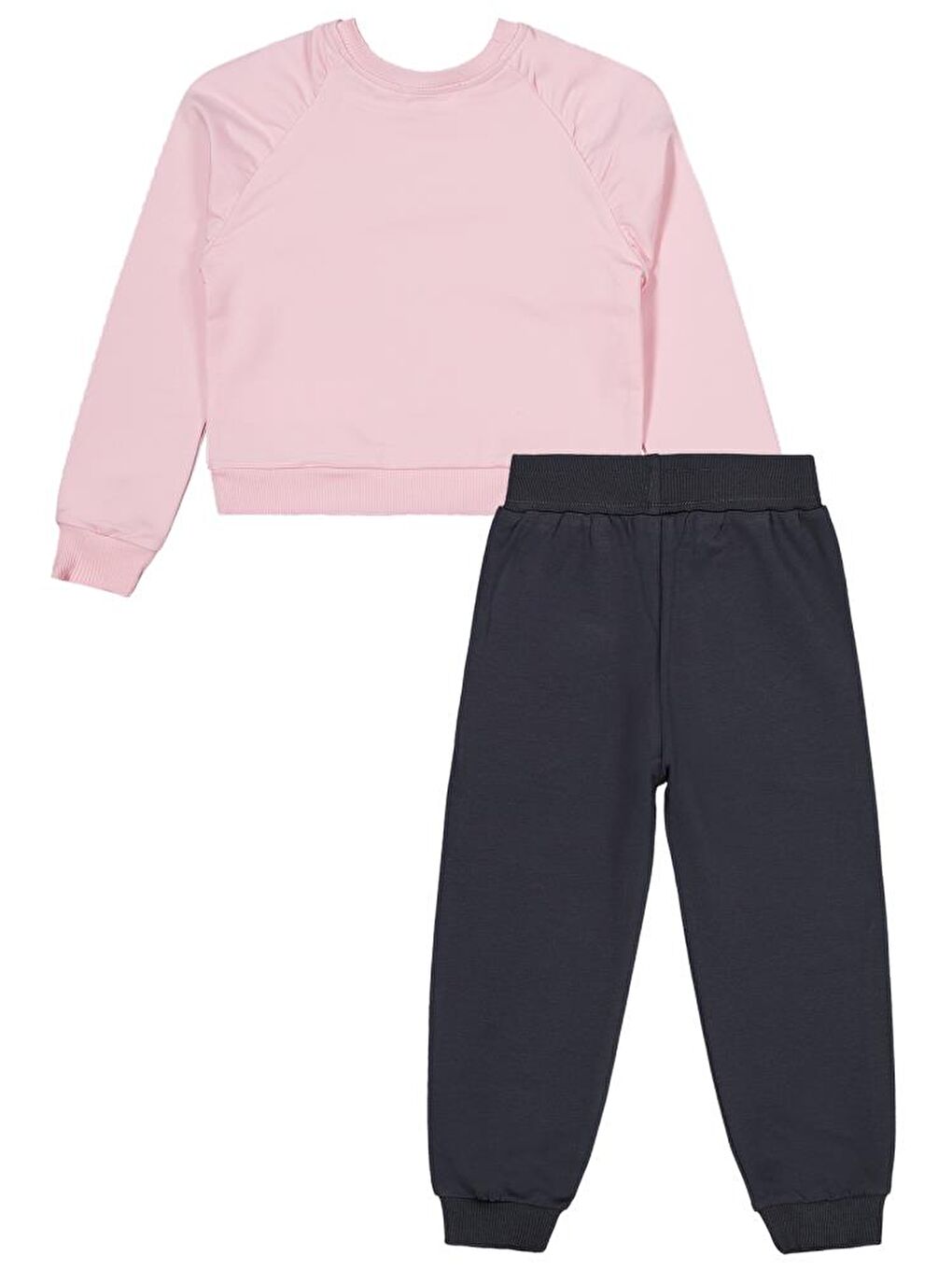 Pembe Girls Rıse And Shıne Baskılı 2-5 Yaş Eşofman Takımı-1