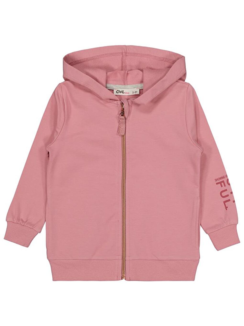 Pembe Girls Basic 2-5 Yaş Hırka