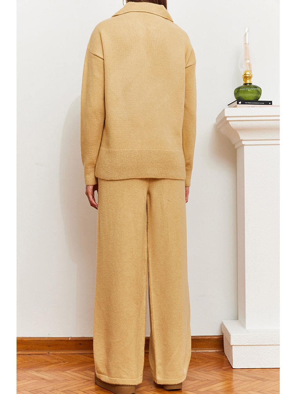 Kahverengi Kadın Alt-Üst Takım-2