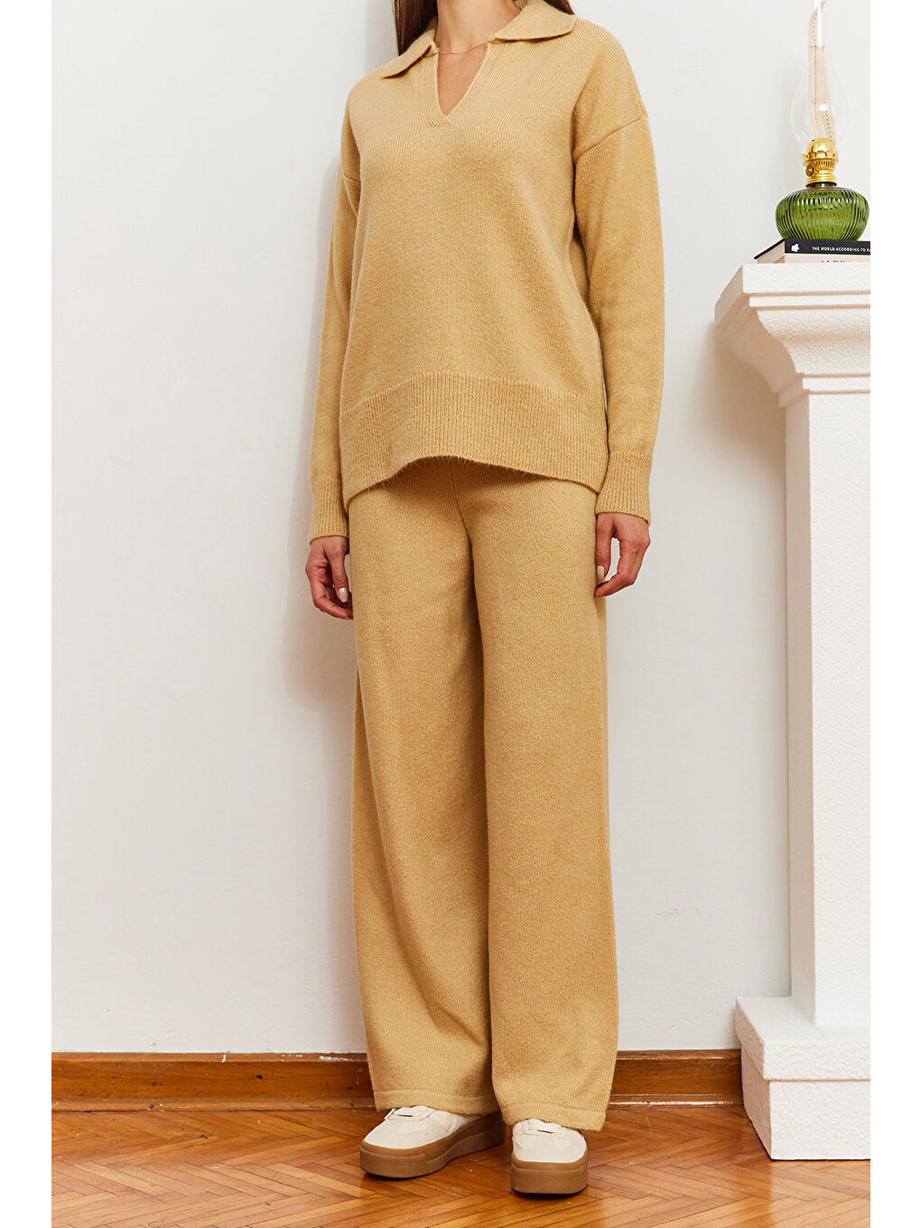 Kahverengi Kadın Alt-Üst Takım-3