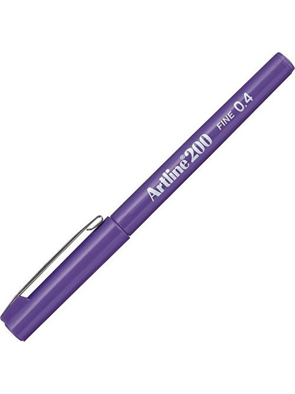 Artline Mor 200N 0.4 mm İnce Uçlu Fineliner Yazı ve Çizim Kalemi