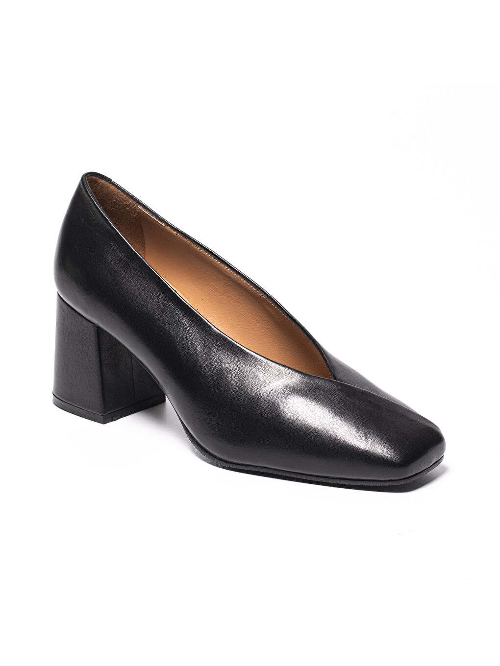 Siyah Kadın Topuklu/ Stiletto 230 42 Leather-1