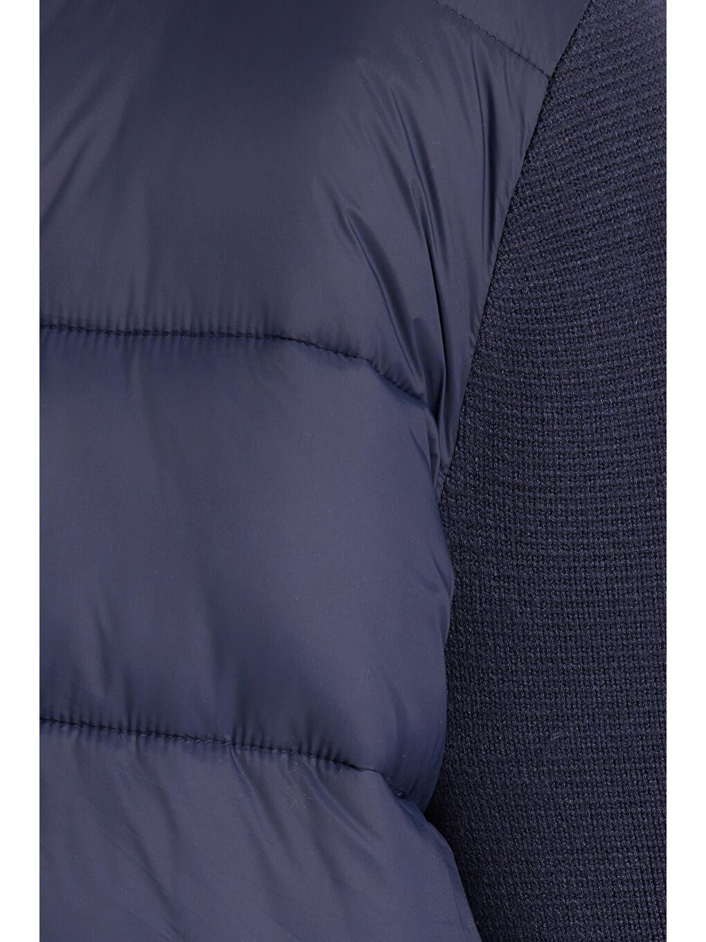 Erkek Regular Fit Klasik Kesim Fermuarlı Çift Cepli Sıcak Tutan Dik Yaka Lacivert Mont-5