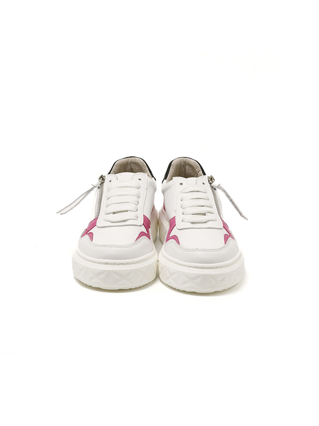 Kadın Sneaker ( Günlük) MAR-25Y-209-8856 Beyaz Cilt-Gümüş-2