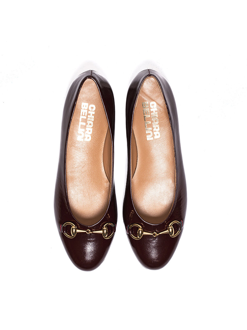 Bordo Kadın Babet 69 32 V1 Patent Leather Weinkled-6