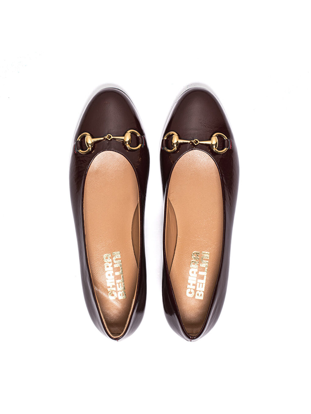 Bordo Kadın Babet 69 32 V1 Patent Leather Weinkled-7