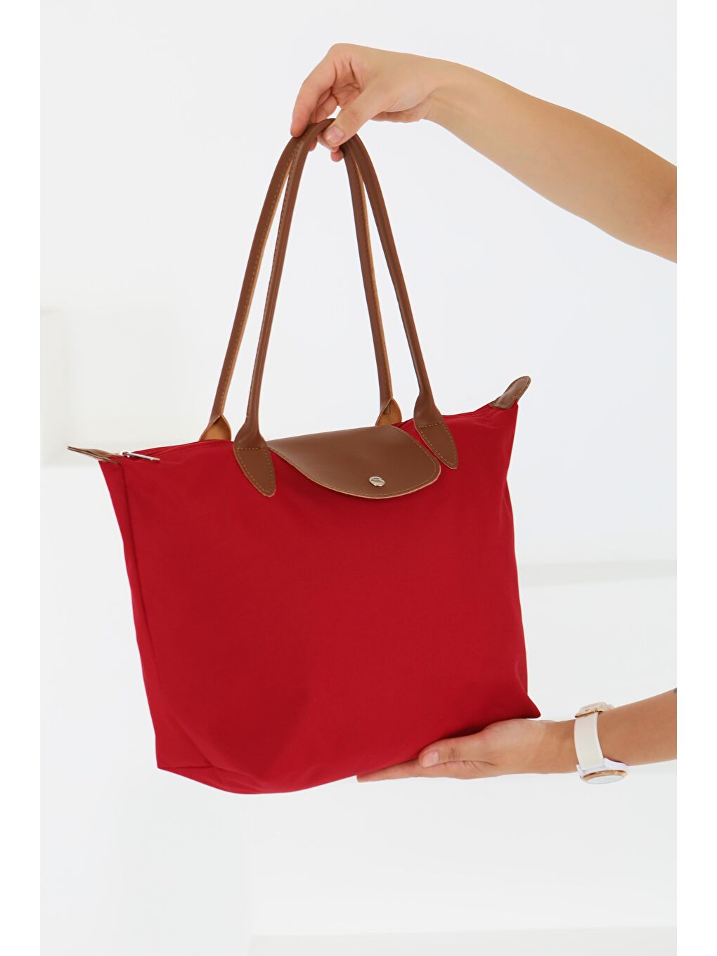 Kadın Bordo Kol Çantası - 27467-2