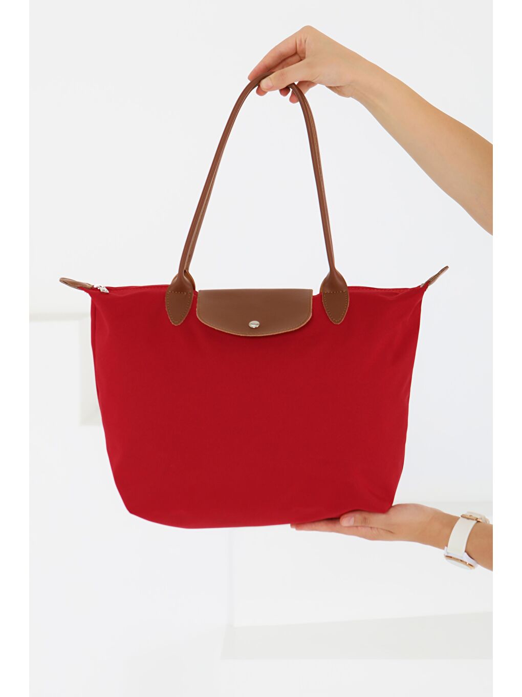 Kadın Bordo Kol Çantası - 27467-3