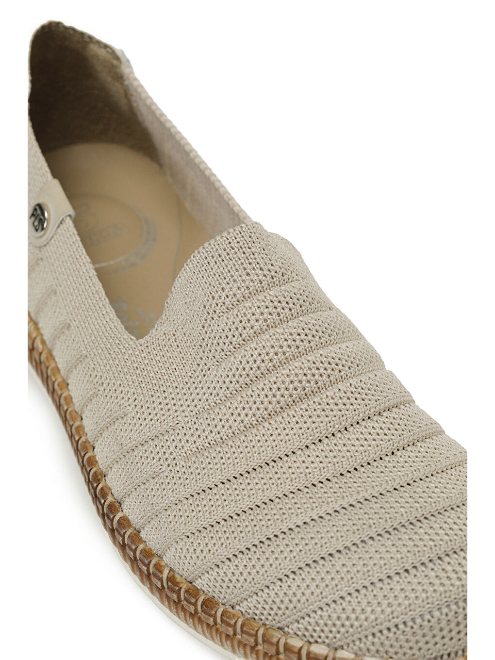 105463.Z5FX Bej Kadın Düz Ayakkabı-6