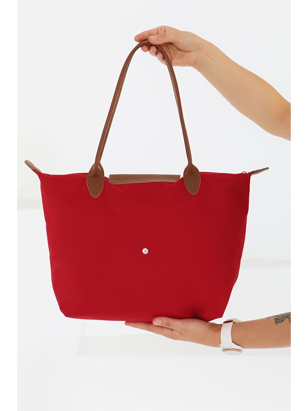 Kadın Bordo Kol Çantası - 27467-4