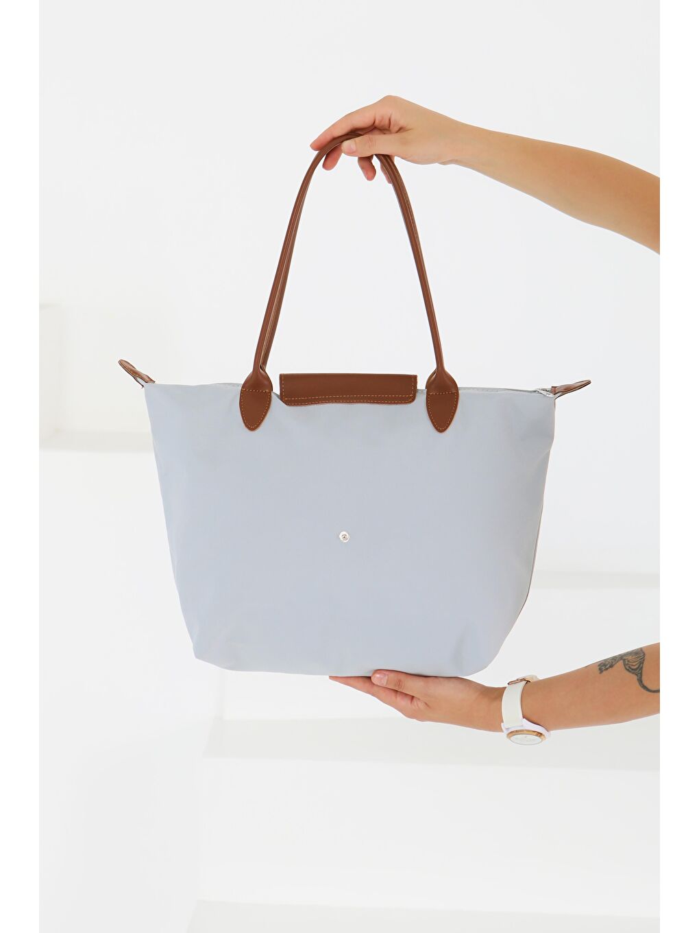 Kadın Gri Kol Çantası - 27467-5