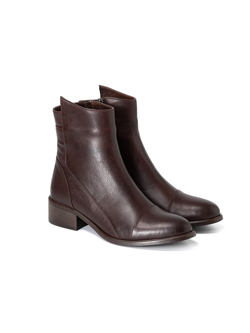Kahverengi Kadın Bot 25K11098 Skin Boot-2