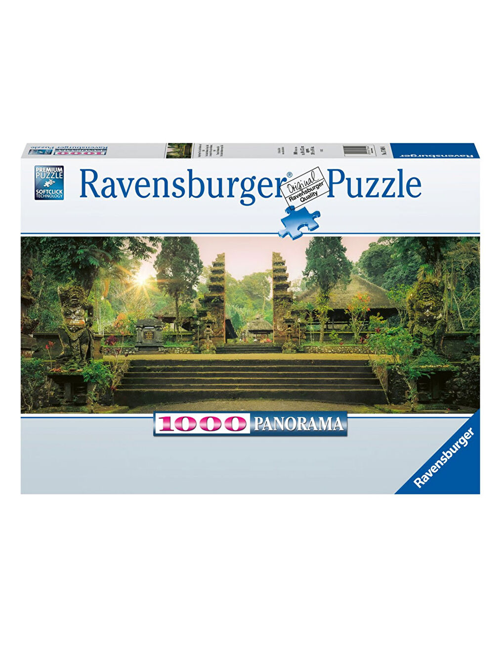 Ravensburger Renksiz Puzzle 1000 Parça Panoramik Uluwatu Tapınağı 170494