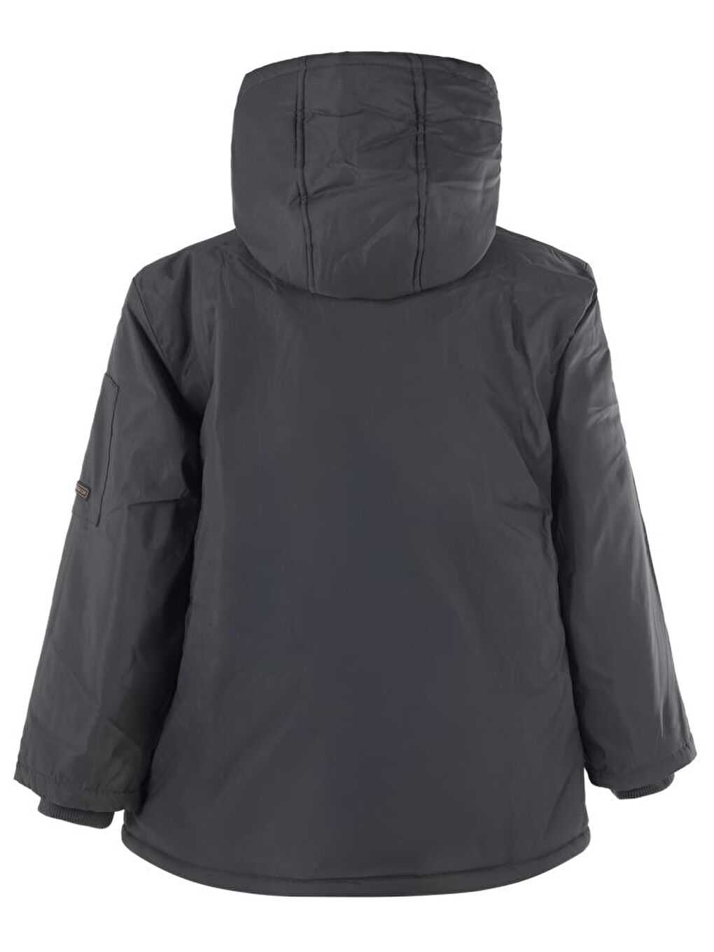 Antrasit Boys Kolu Cepli Parka 10-13 Yaş Mont