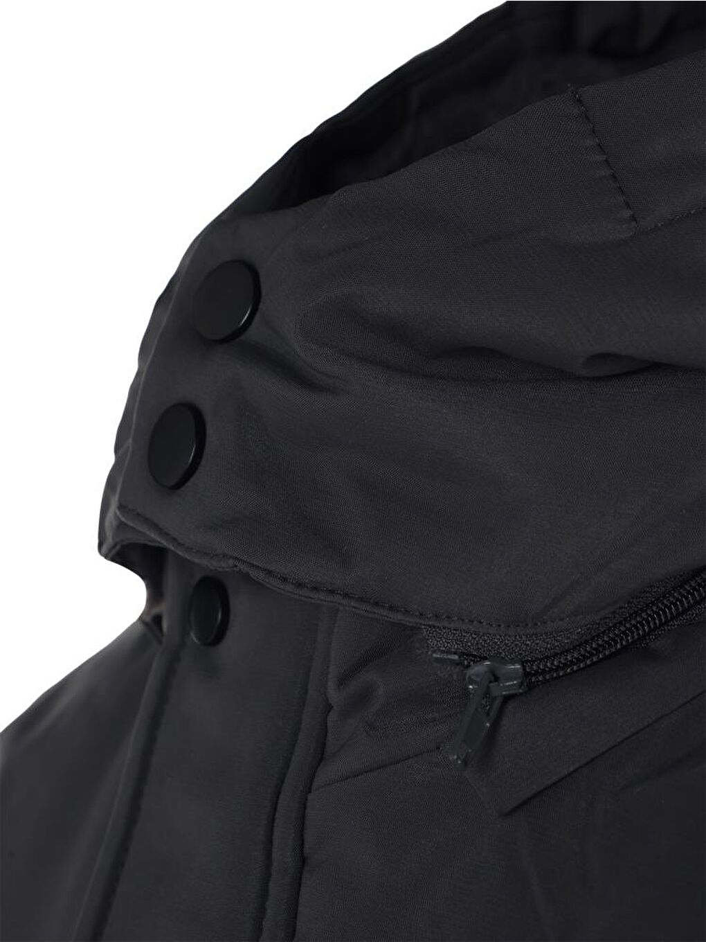 Antrasit Boys Kolu Cepli Parka 10-13 Yaş Mont-1