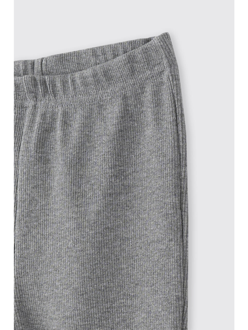 Kız Çocuk Bol Paça Gri Tayt-3