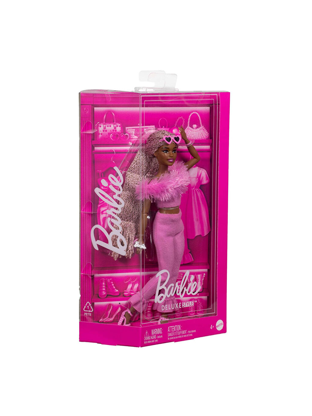 Deluxe Style Bebekler Kahverengi Örgü Saçlı HYV28-1