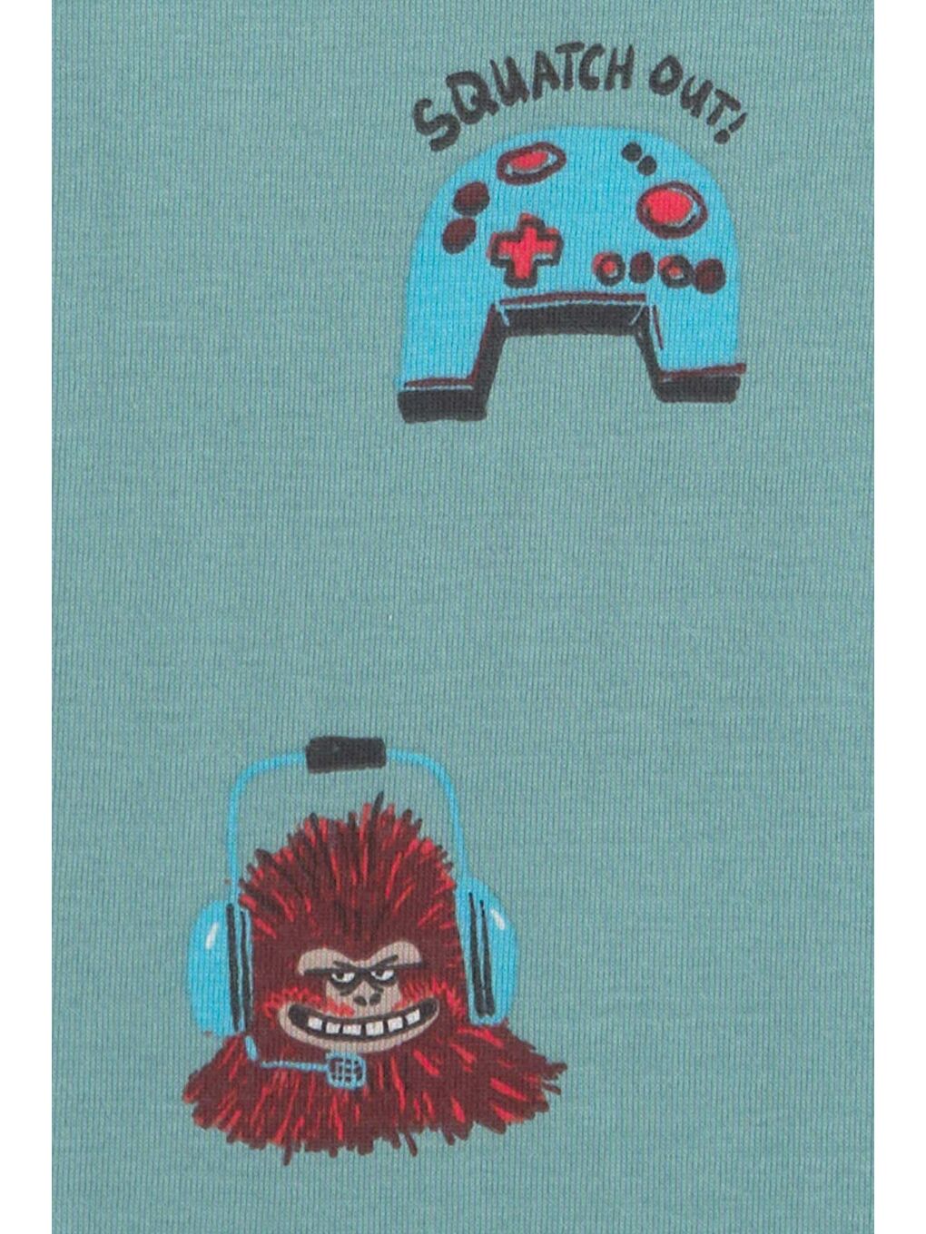 Karışık Erkek Çocuk Pijama Set 6 Yaş-8 Yaş Çok Renkli-3