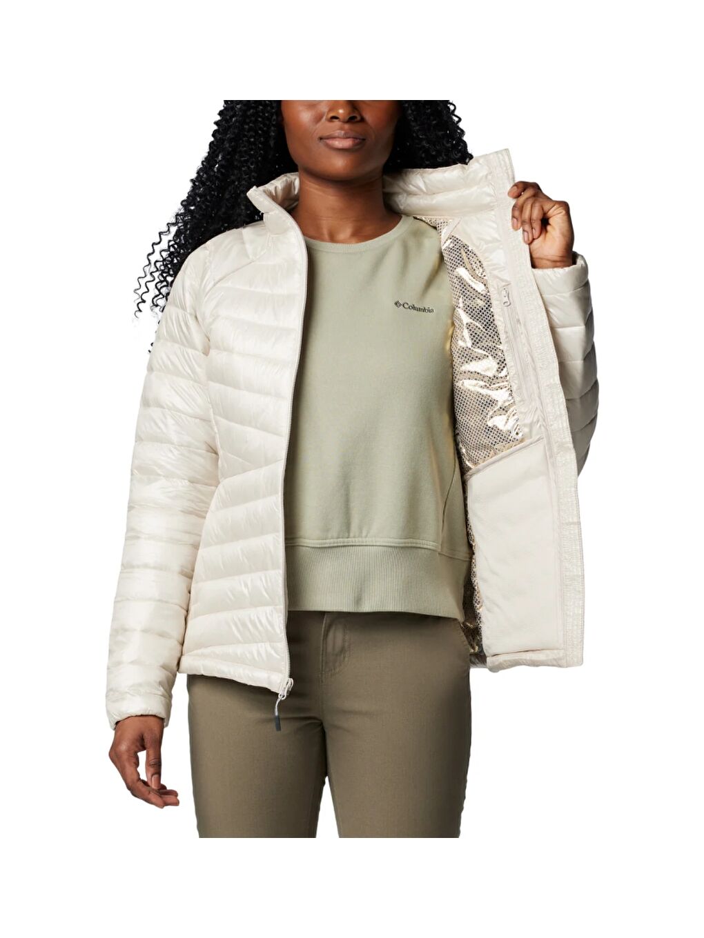 Bej Labyrinth Loop II Jacket Kadın Mont WK2808-278-5
