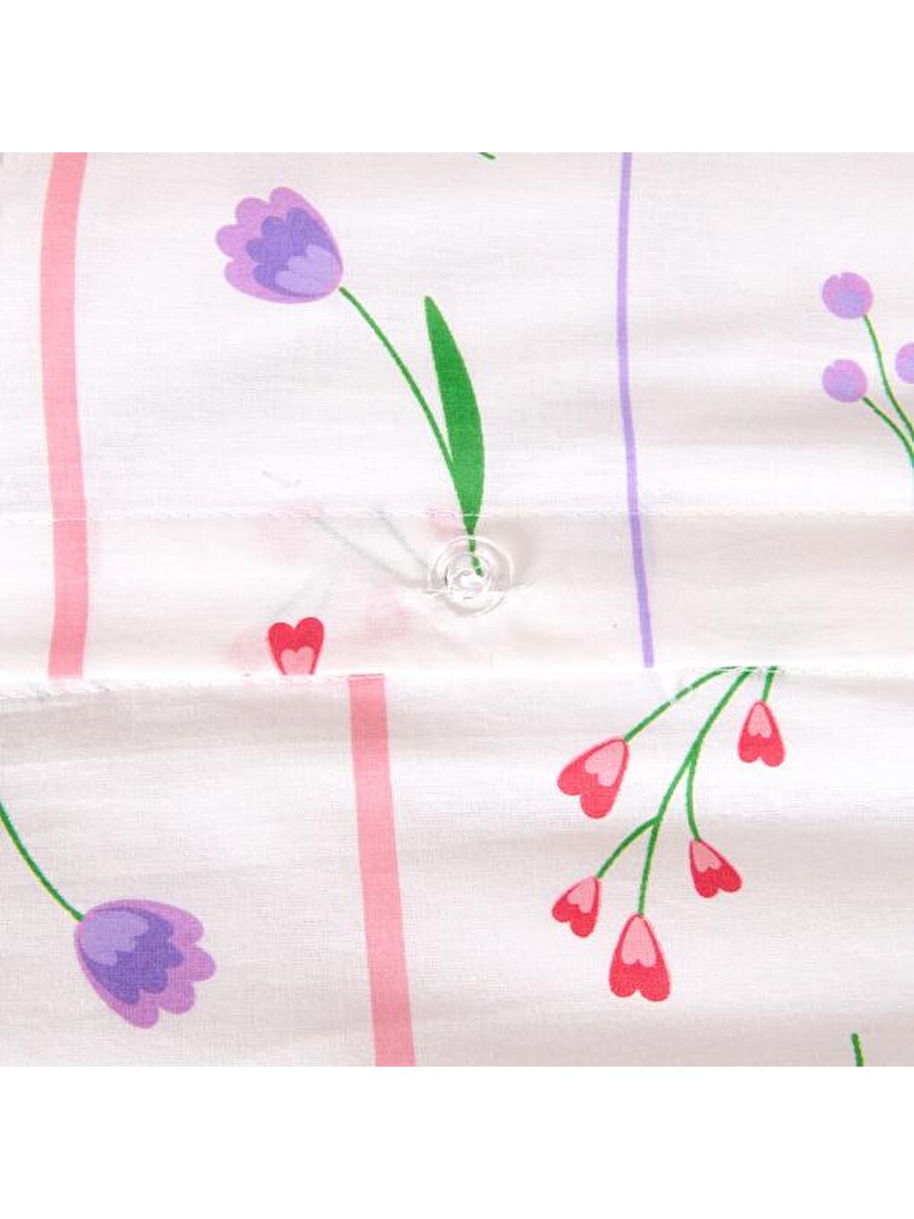 Karışık Soft Loretta Tek Kişilik Nevresim Takımı - Renkli-3