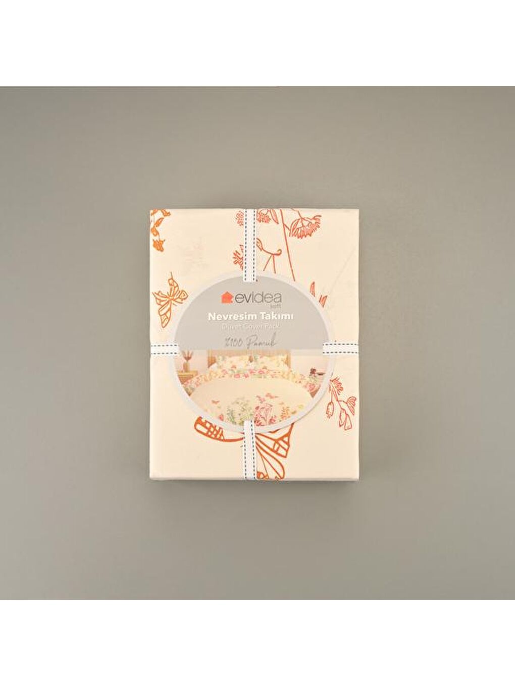 Karışık Soft Brenna Çift Kişilik Nevresim Takımı - Renkli-2