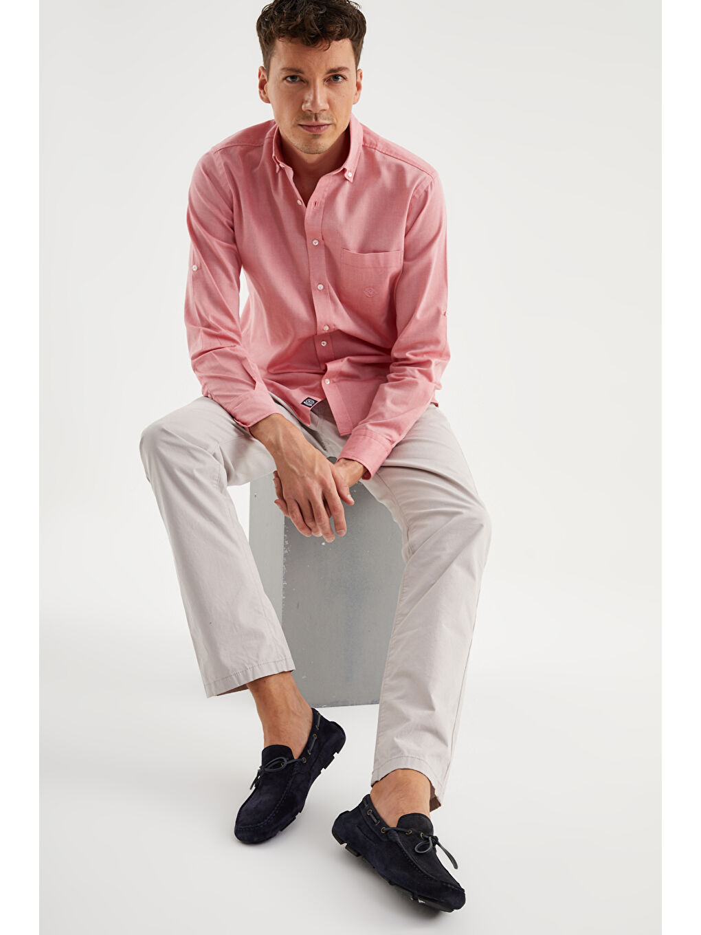 Erkek Oxford ( Klasik) MO-7810-7574 Gıuseppe Mengonı Lacivert Süet-3