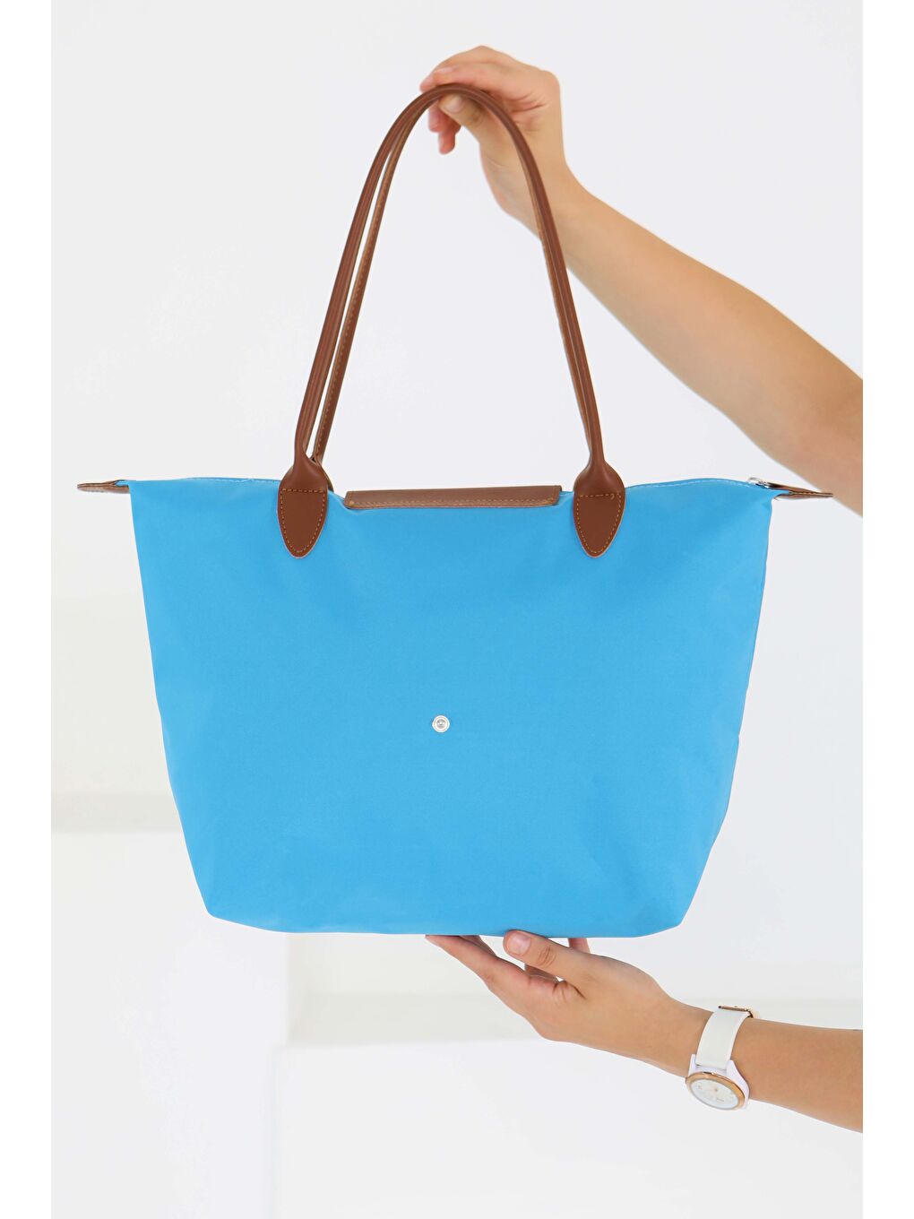 Kadın Mavi Kol Çantası - 27467-4