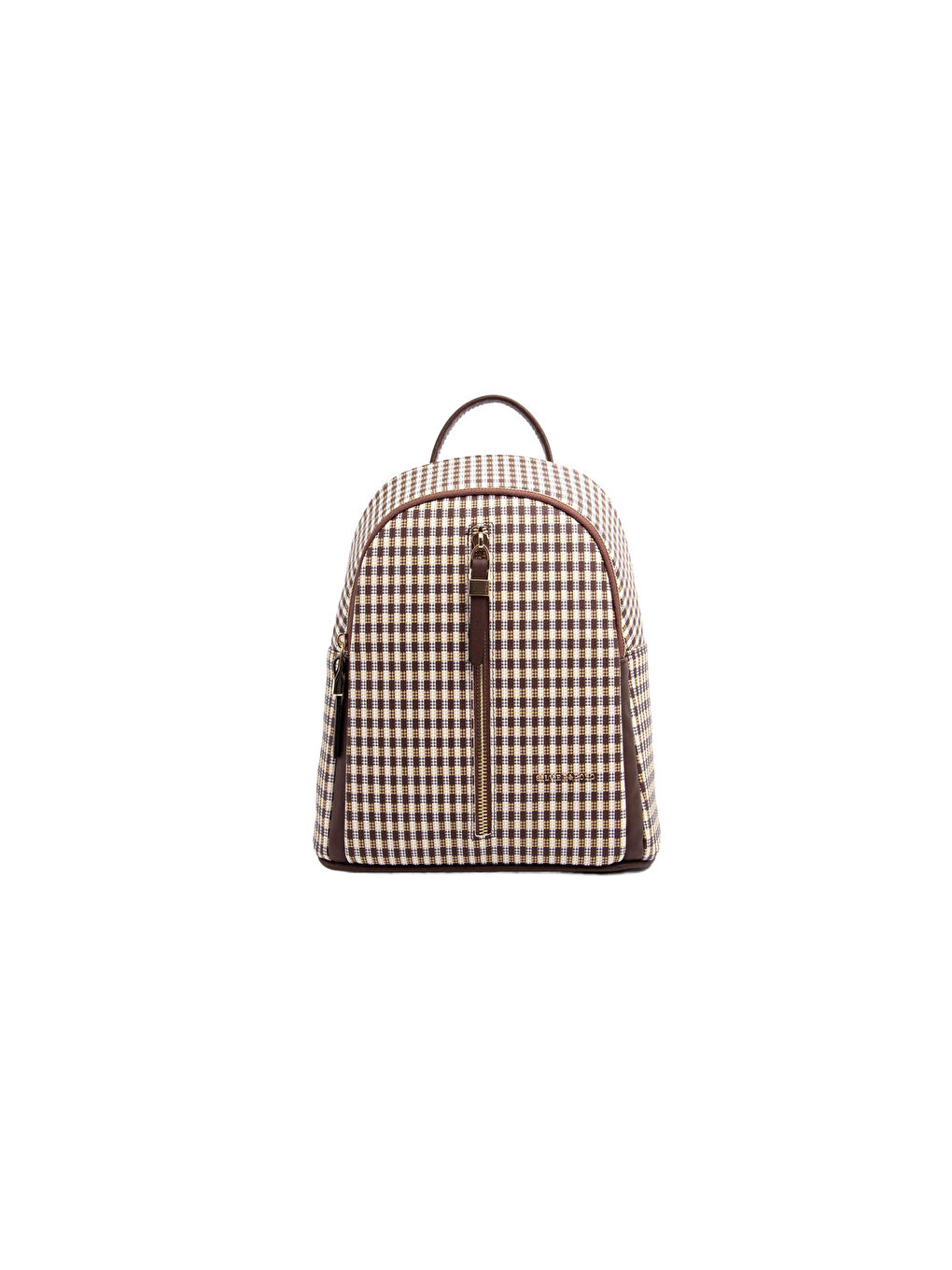 Kahverengi Kadın 901-45691 SILVER POLO SIRT ÇANTASI M191 KAHVE SARI-MAT KAHVE-1