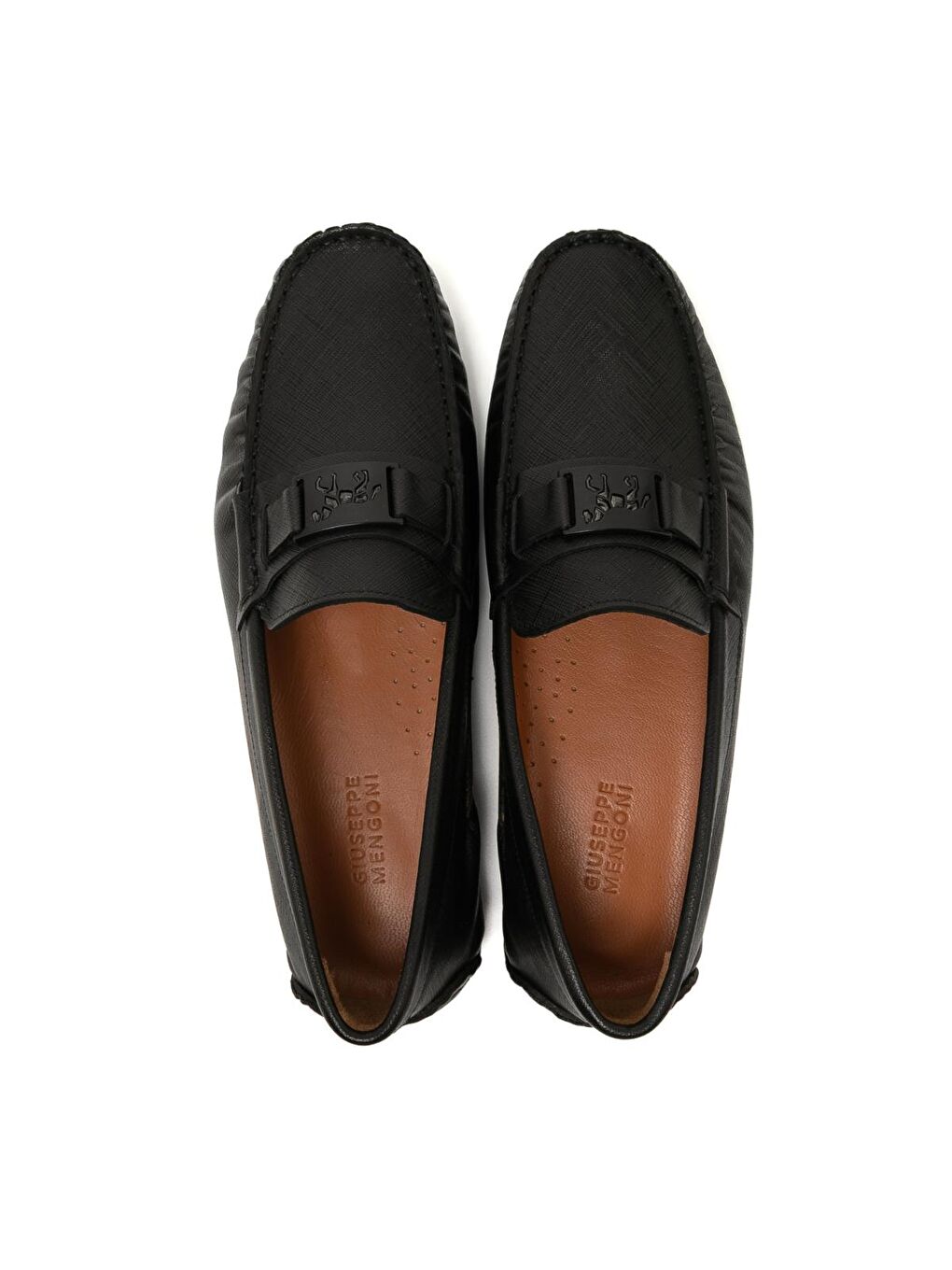 Erkek Oxford ( Klasik) MO-7574A043-7574 Siyah Antik B-127 Baskı-6