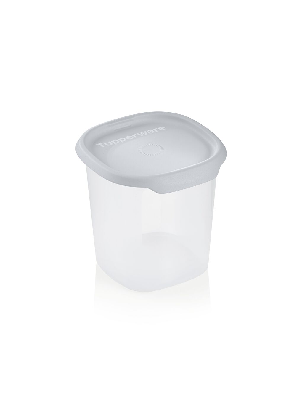 Tupperware Şeffaf Tek Dokunuş Kare Saklama Kabı  810ml