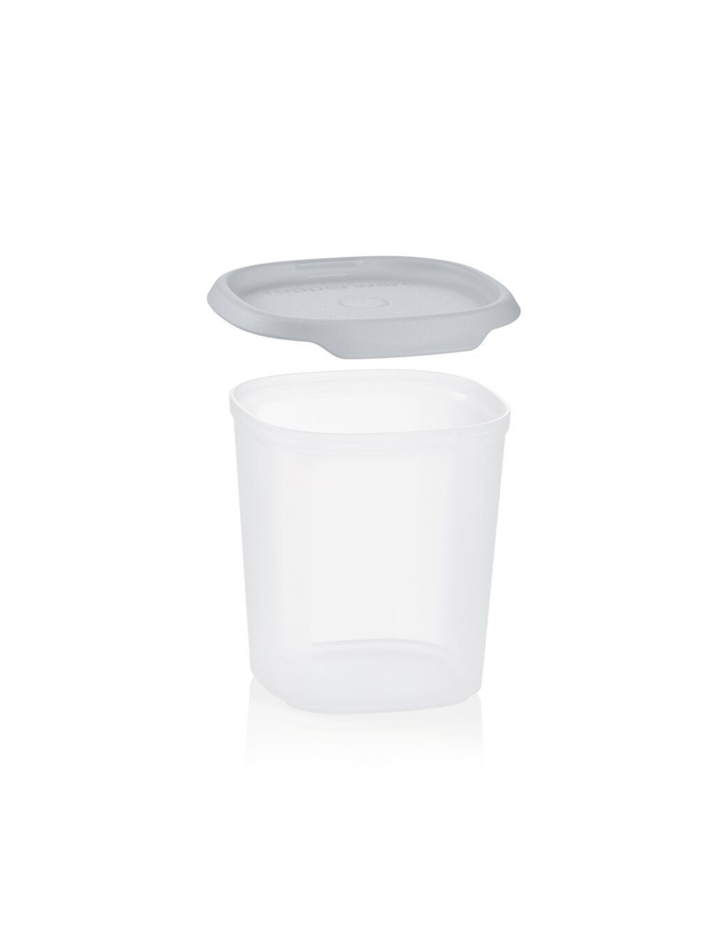 Tupperware Şeffaf Tek Dokunuş Kare Saklama Kabı  810ml - 2