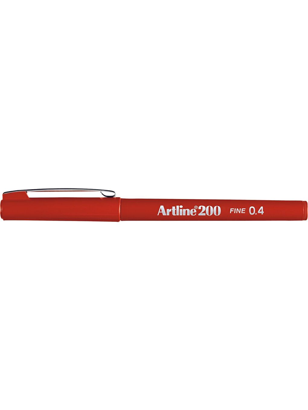 Artline Koyu Kırmızı 200N 0.4 mm İnce Uçlu Fineliner Yazı ve Çizim Kalemi