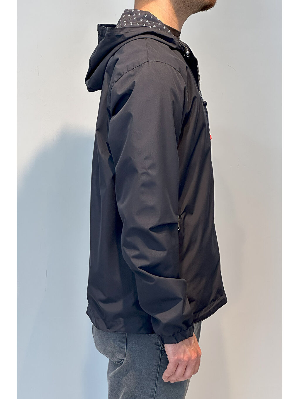 Erkek Çift Taraflı Mevsimlik Ceket Tek Üst REU-24726 Lacivert-2