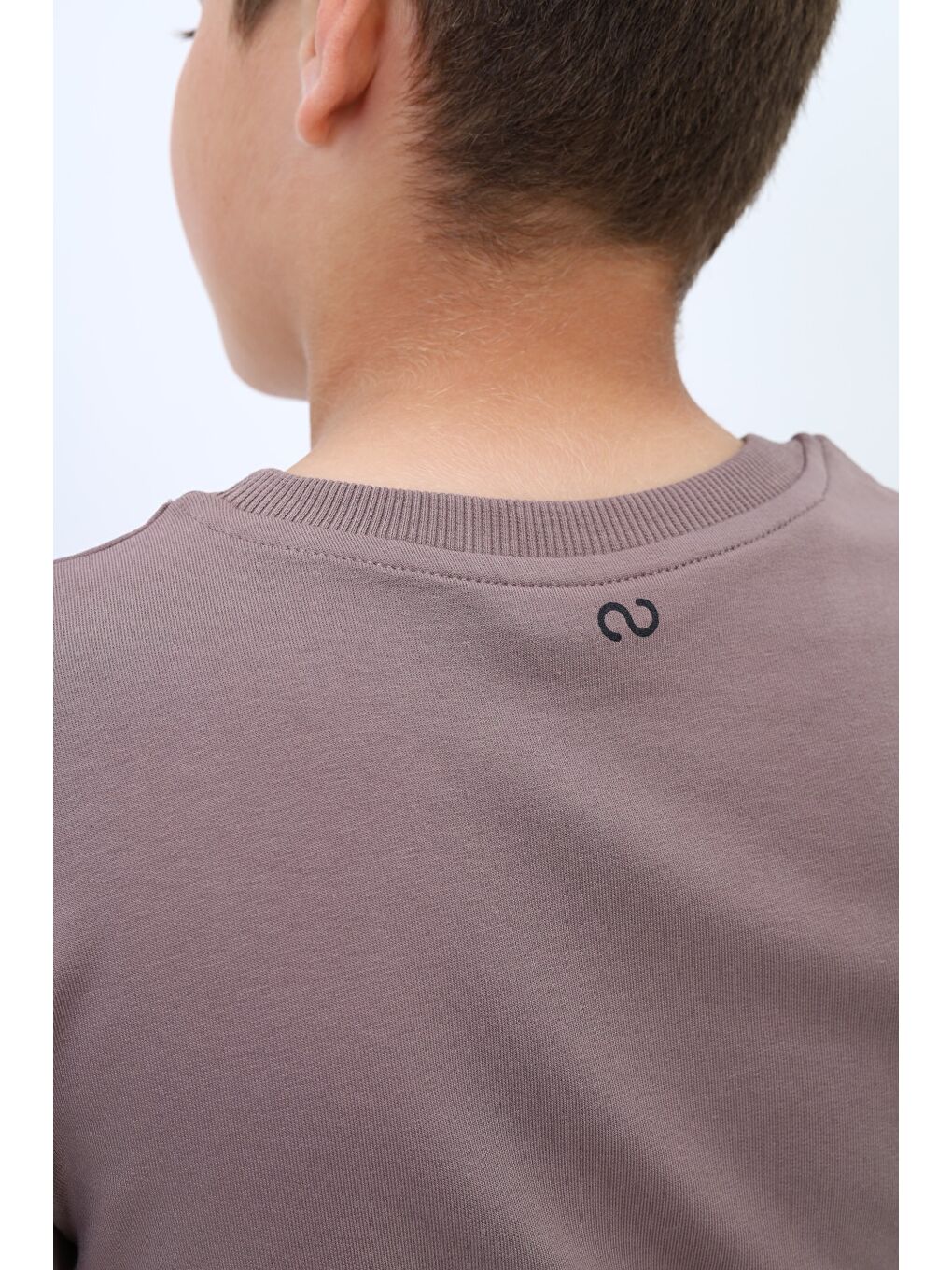 Kahverengi Erkek Çocuk Baskılı Tişört-2