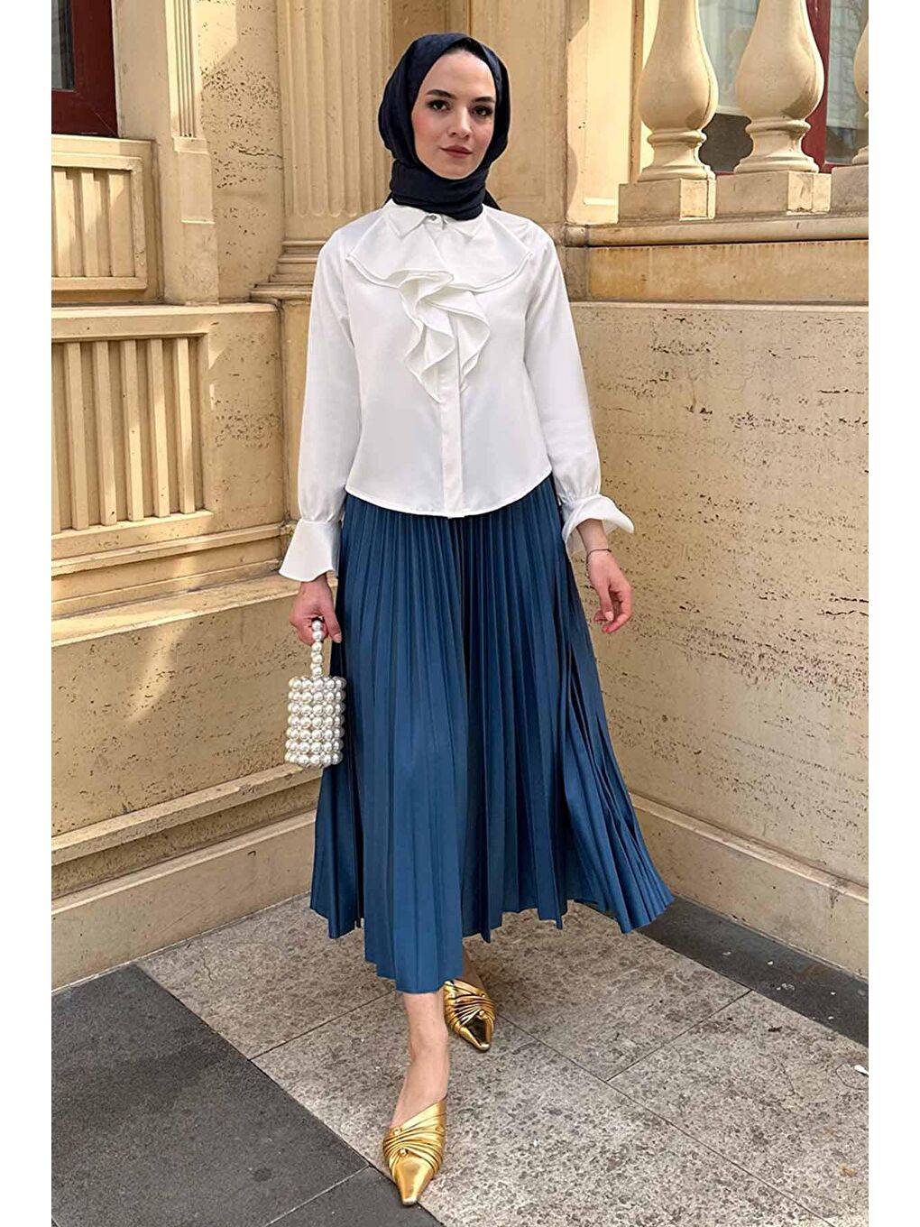 Pilisoley Etek - İndigo