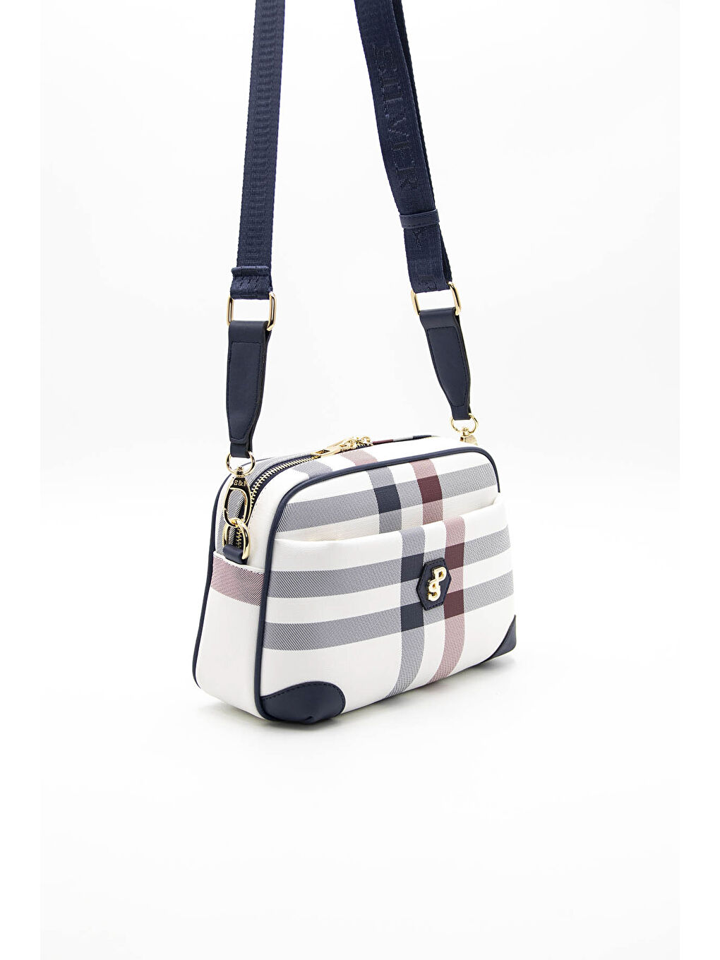 Beyaz Kadın Çapraz Çanta 1094-42569 ÇAPRAZ BAYAN ÇANTASI MK3 BEYAZ-MAT LACİ-2